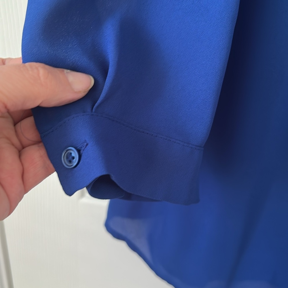 Maurice’s blue blouse size extra large - Picture 4 of 5